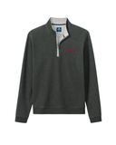 JOHNNIE-O GAMEDAY - UNIVERSITY OF GEORGIA - 1 - 4 ZIPS HEATHER BLACK / S DAWGS SCRIPT SULLY 1/4