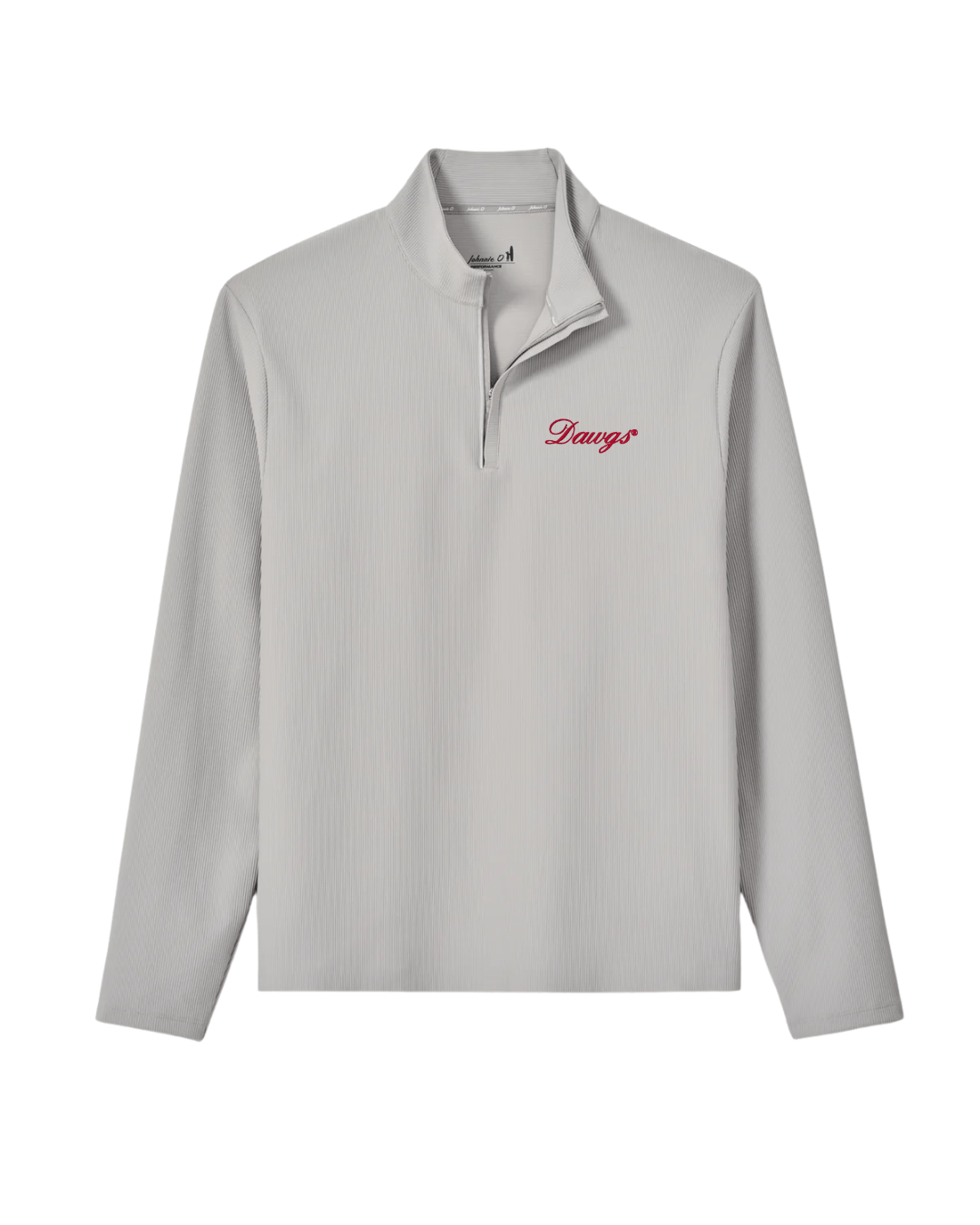 JOHNNIE-O GAMEDAY - UNIVERSITY OF GEORGIA - 1 - 4 ZIPS SEAL / S DAWGS SCRIPT HOPPIN 1/4 ZIP