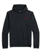 JOHNNIE-O GAMEDAY - UNIVERSITY OF GEORGIA - HOODIES BLACK / S DAWGS SCRIPT MOTION HOODIE