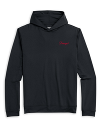 JOHNNIE-O GAMEDAY - UNIVERSITY OF GEORGIA - HOODIES BLACK / S DAWGS SCRIPT MOTION HOODIE