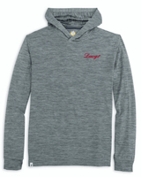 JOHNNIE-O GAMEDAY - UNIVERSITY OF GEORGIA - HOODIES HEATHER BLACK / S DAWGS SCRIPT TALON