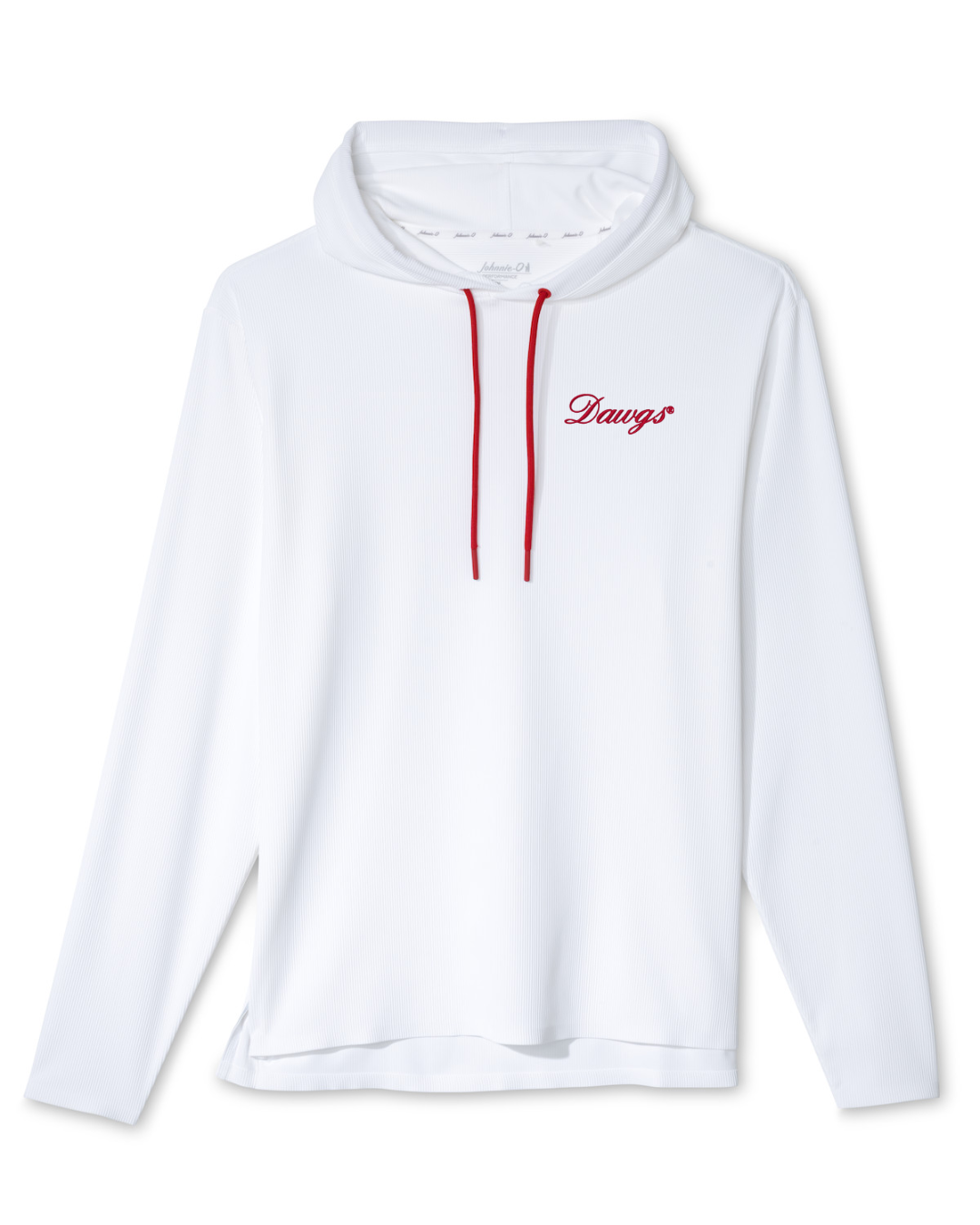 JOHNNIE-O GAMEDAY - UNIVERSITY OF GEORGIA - HOODIES RED 1 / M DAWGS SCRIPT HOPPIN POP HOODIE
