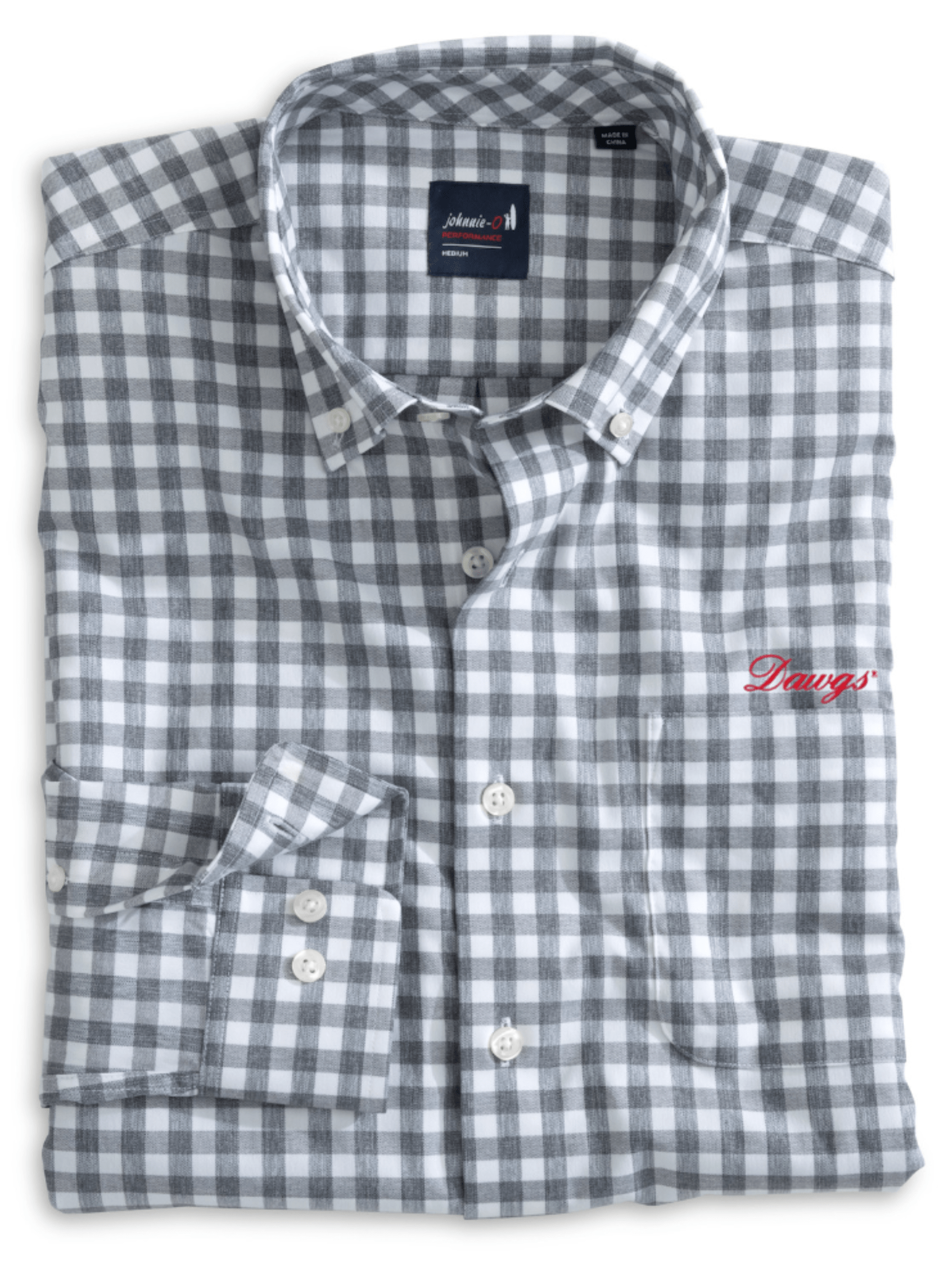 JOHNNIE-O GAMEDAY - UNIVERSITY OF GEORGIA - POLOS BLACK / M ARCHIE