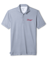 JOHNNIE-O GAMEDAY - UNIVERSITY OF GEORGIA - POLOS BLACK / M DAWGS SCRIPT HEX
