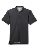 JOHNNIE-O GAMEDAY - UNIVERSITY OF GEORGIA - POLOS BLACK / M DAWGS SCRIPT "THE O"