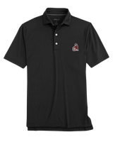 JOHNNIE-O GAMEDAY - UNIVERSITY OF GEORGIA - POLOS BLACK / S VINTAGE DAWG BIRDIE