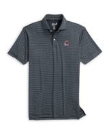 JOHNNIE-O GAMEDAY - UNIVERSITY OF GEORGIA - POLOS BLACK / XL VINTAGE DAWGS BEAU