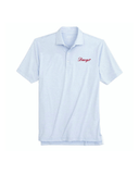 JOHNNIE-O GAMEDAY - UNIVERSITY OF GEORGIA - POLOS GULF BLUE / M DAWGS SCRIPT LYNDONN