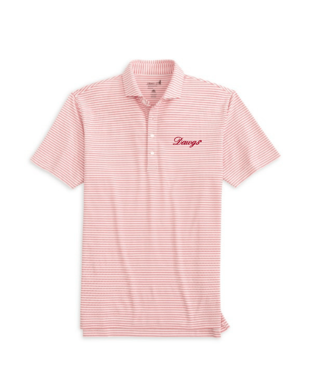 JOHNNIE-O GAMEDAY - UNIVERSITY OF GEORGIA - POLOS RED 1 / L DAWGS STETSONS