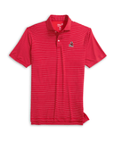 JOHNNIE-O GAMEDAY - UNIVERSITY OF GEORGIA - POLOS RED / M VINTAGE DAWGS BEAU