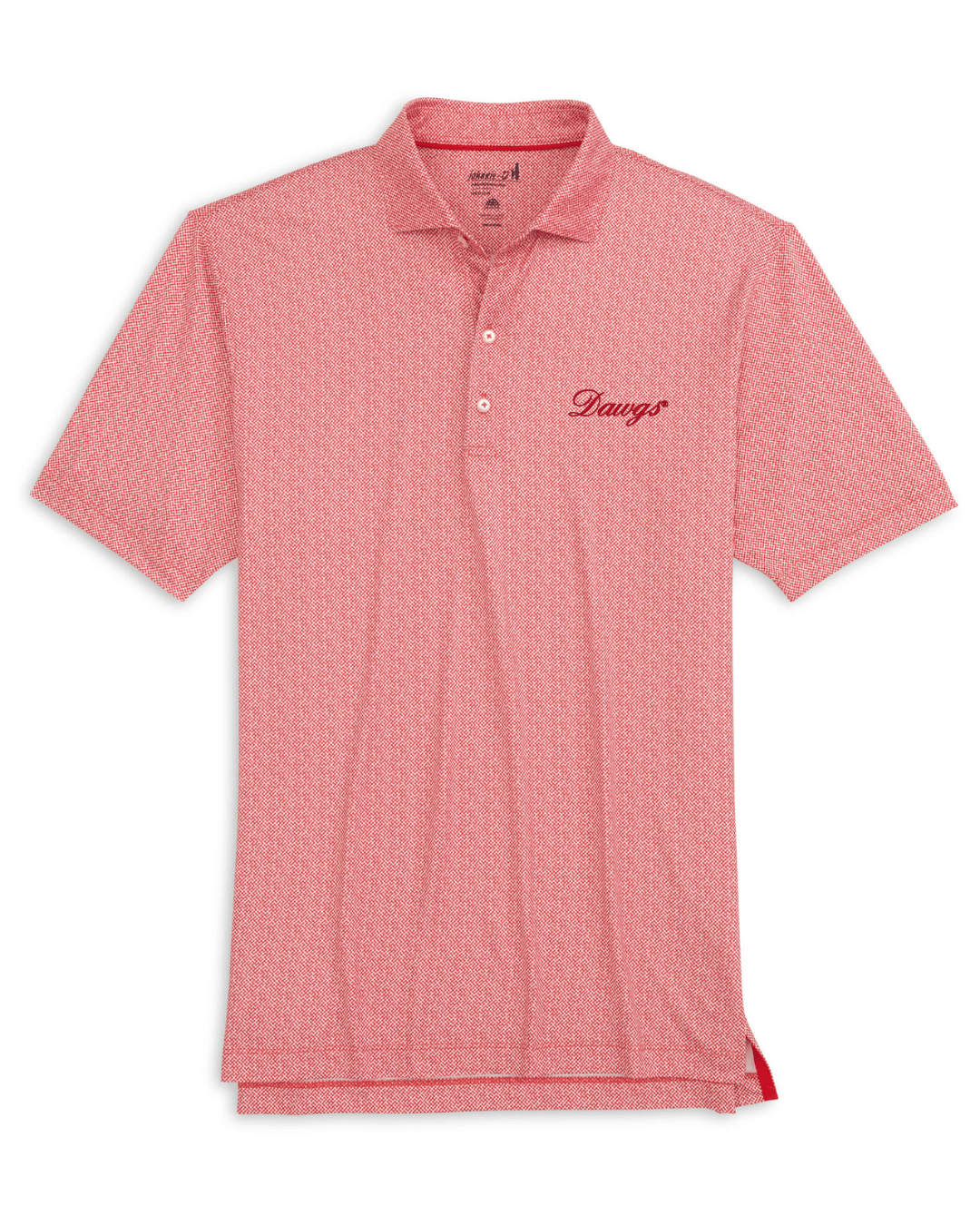 JOHNNIE-O GAMEDAY - UNIVERSITY OF GEORGIA - POLOS RED1 / S DAWG HINSON