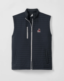 JOHNNIE-O GAMEDAY - UNIVERSITY OF GEORGIA - VESTS BLACK / M VINTAGE DAWGS CROSSWIND VEST