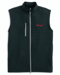 JOHNNIE-O GAMEDAY - UNIVERSITY OF GEORGIA - VESTS BLACK / S DAWG CROSSWIND VEST