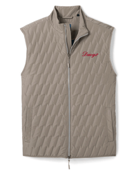 JOHNNIE-O GAMEDAY - UNIVERSITY OF GEORGIA - VESTS KHAKI / S DAWGS BELFRY