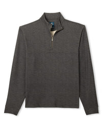 JOHNNIE-O OUTERWEAR - 1 - 4 ZIP COFFEE / L MIKEY PRINTED CHECK