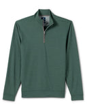 JOHNNIE-O OUTERWEAR - 1 - 4 ZIP EVERGREEN / S SOF TECH 1/4 ZIP