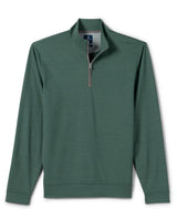 JOHNNIE-O OUTERWEAR - 1 - 4 ZIP EVERGREEN / S SOF TECH 1/4 ZIP