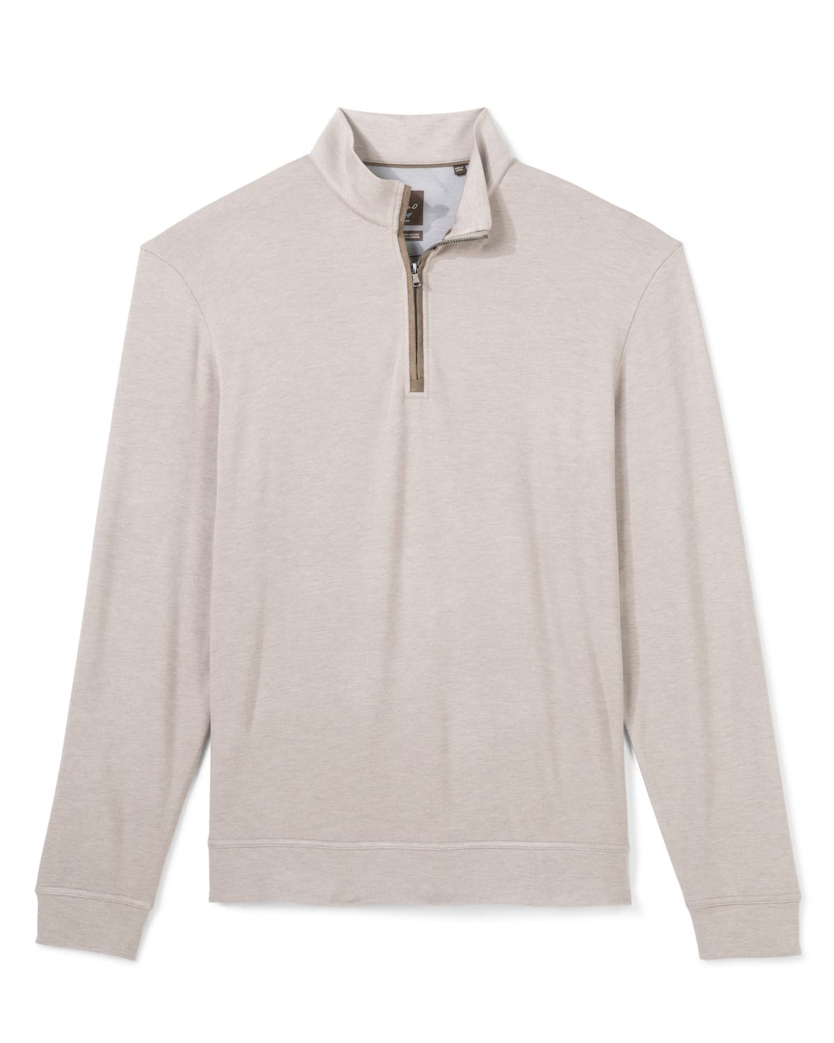 JOHNNIE-O OUTERWEAR - 1 - 4 ZIP TAUPE / M TAHOE 1/4 ZIP