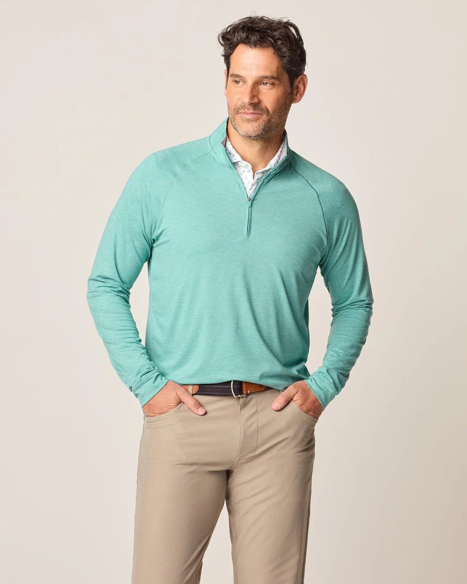 JOHNNIE-O OUTERWEAR - 14 ZIP JOHNNIE-O FREEBORNE 1/4 ZIP