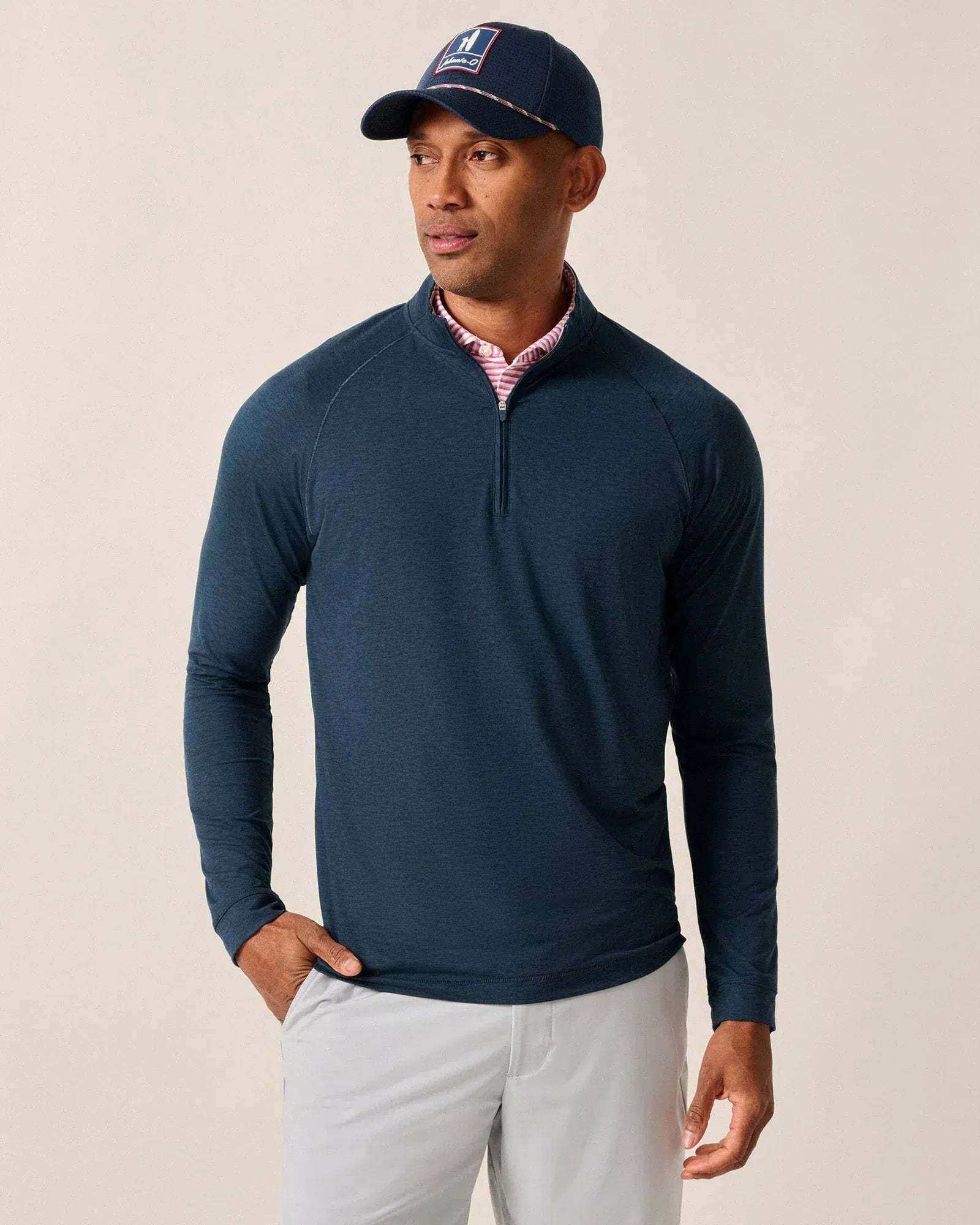 JOHNNIE-O OUTERWEAR - 14 ZIP JOHNNIE-O FREEBORNE 1/4 ZIP