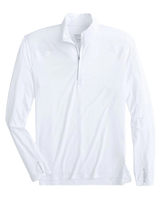 JOHNNIE-O OUTERWEAR - 14 ZIP WHITE / M BAIRD