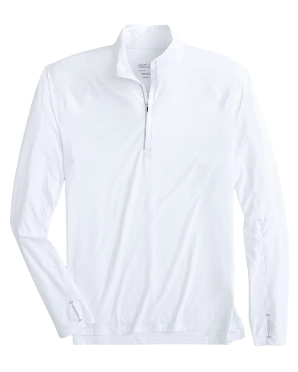 JOHNNIE-O OUTERWEAR - 14 ZIP WHITE / M BAIRD