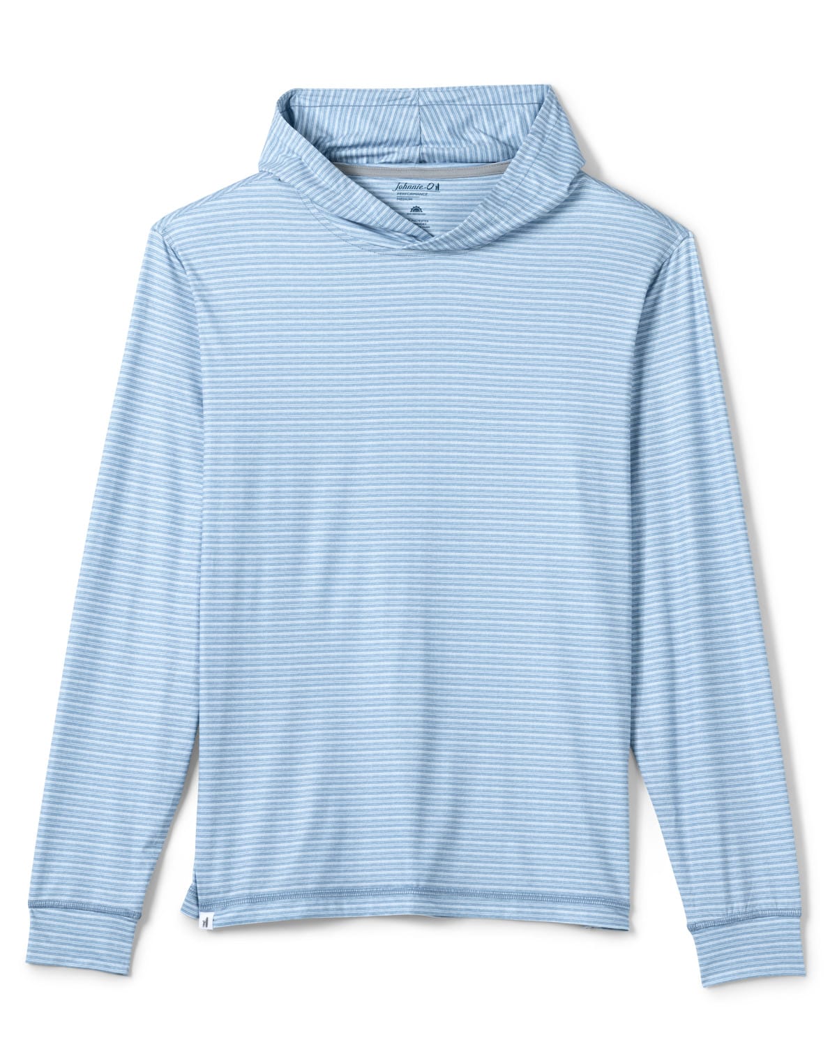 JOHNNIE-O OUTERWEAR - HOODIE CARBON FIBER / L TALON PRINT STRIPE
