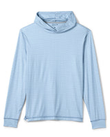 JOHNNIE-O OUTERWEAR - HOODIE CARBON FIBER / L TALON PRINT STRIPE