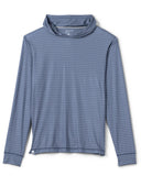 JOHNNIE-O OUTERWEAR - HOODIE NAVY / L TALON PRINT STRIPE