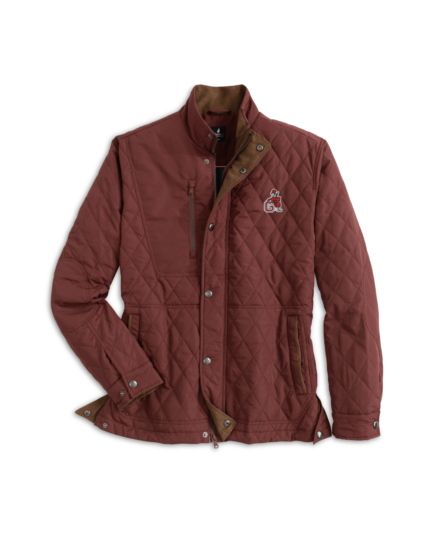 JOHNNIE-O OUTERWEAR - JACKET DARK MAROON / S VINTAGE DAWGS JUNO