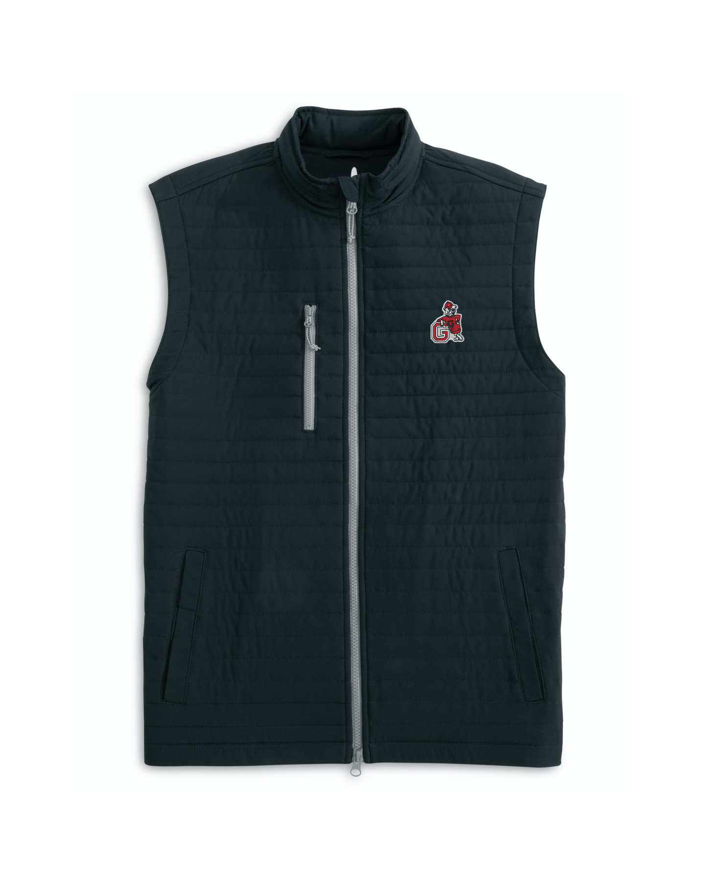 JOHNNIE-O OUTERWEAR - VEST BLACK / S VINTAGE DAWGS CROSSWIND VEST