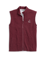 JOHNNIE-O OUTERWEAR - VEST MERLOT / M VINTAGE DAWGS DENALIS