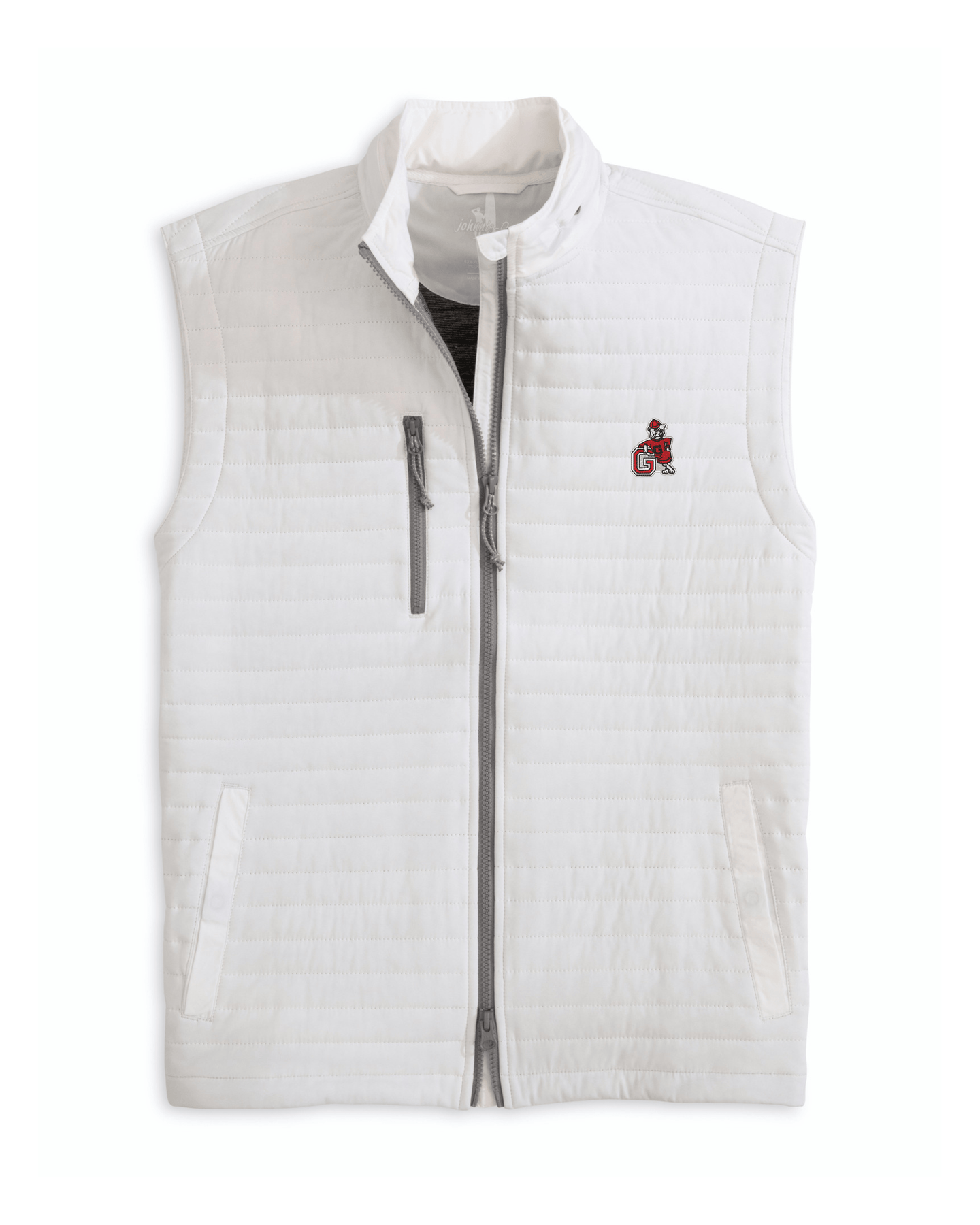 JOHNNIE-O OUTERWEAR - VEST WHITE / XL VINTAGE DAWGS CROSSWIND VEST