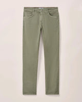 JOHNNIE-O PANTS - FIVE POCKET AGAVE GREEN / 38X30 Carmel Sateen 5-Pocket Pant