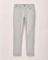 JOHNNIE-O PANTS - FIVE POCKET CHROME / 36x32 Carmel Sateen 5-Pocket Pant
