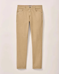 JOHNNIE-O PANTS - FIVE POCKET KHAKI / 38X30 Carmel Sateen 5-Pocket Pant