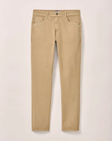 JOHNNIE-O PANTS - FIVE POCKET KHAKI / 38X30 Carmel Sateen 5-Pocket Pant