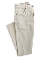 JOHNNIE-O PANTS - FIVE POCKET STONE / 30X30 Carmel Sateen 5-Pocket Pant