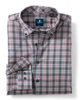 JOHNNIE-O SHIRTS - FLANNEL THUNDER / M LANE FOREST PANE