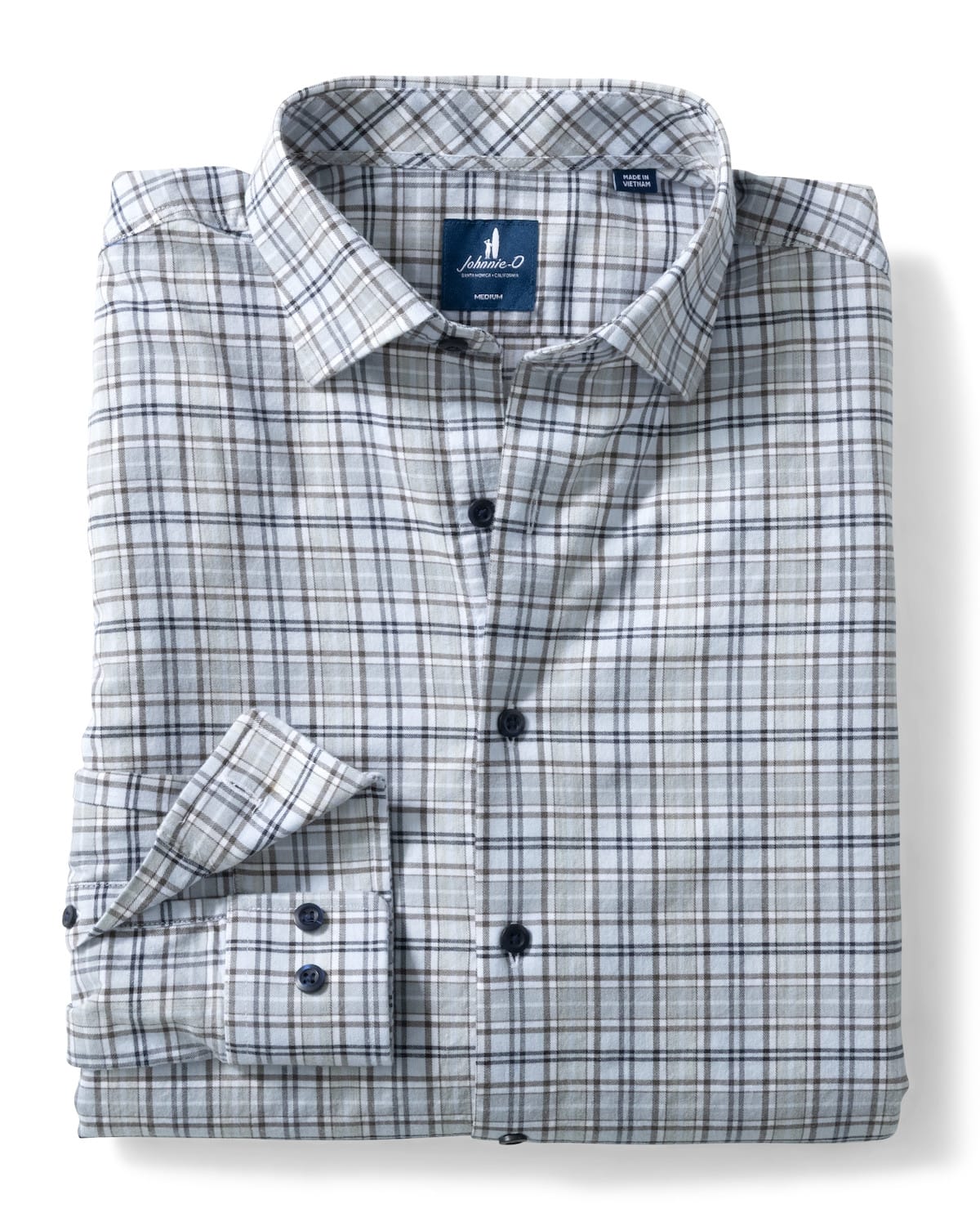 JOHNNIE-O SHIRTS - L - S SPORT KONA / L TAHOE PLAID