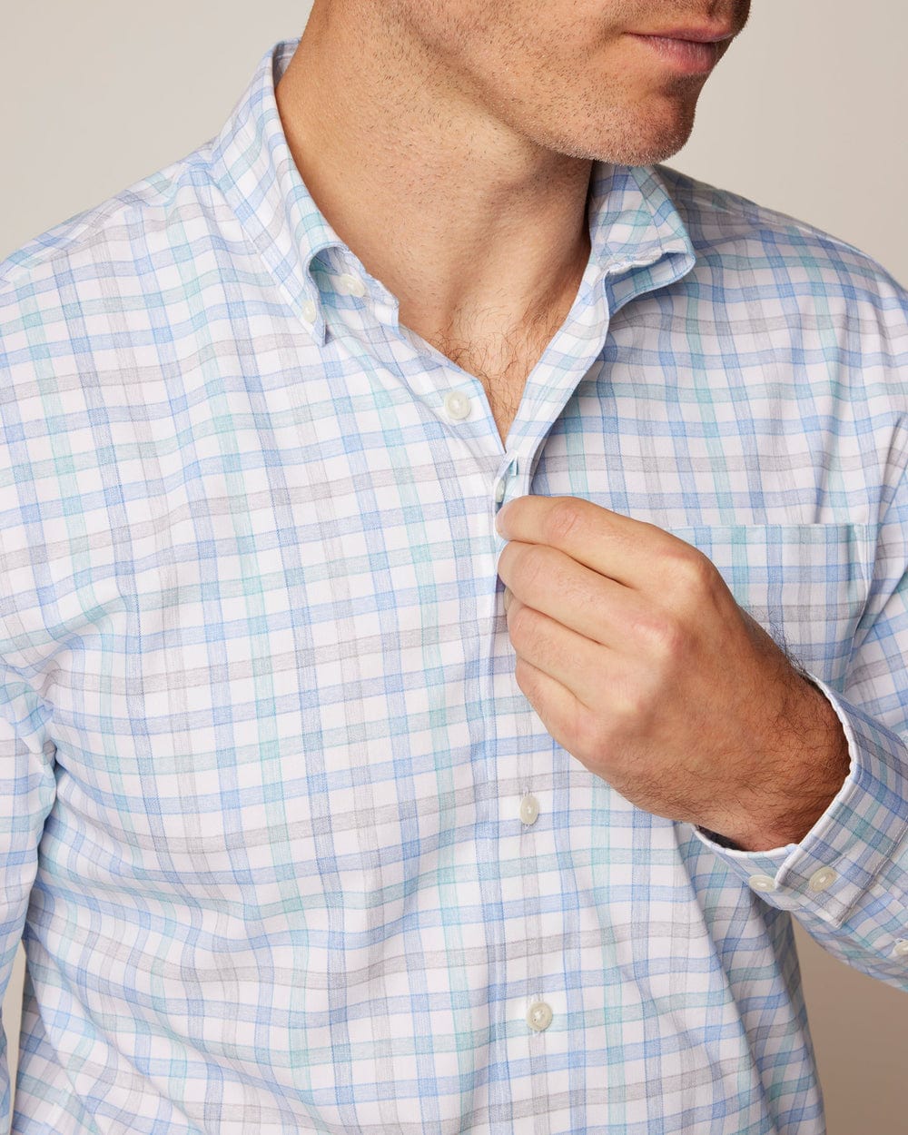 JOHNNIE-O SHIRTS - LS SPORT SCULL