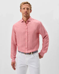 JOHNNIE-O SHIRTS MALIBU RED / M MCCARTHY