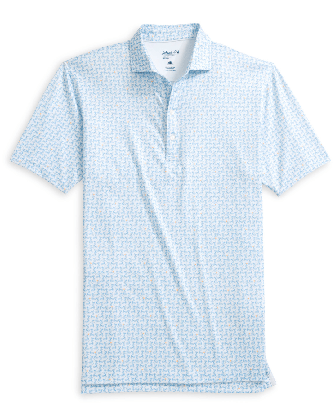 JOHNNIE-O SHIRTS - POLO MALIBU / M MINTY