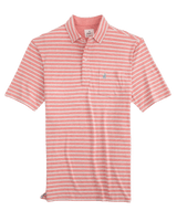 JOHNNIE-O SHIRTS - POLO POMEGRANATE / XL MATTHIS POLO