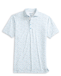 JOHNNIE-O SHIRTS - POLO WHITE / M BURGERS N BEERS
