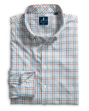 JOHNNIE-O SHIRTS - SPORT SHIRT CANYON / S REDWOOD CHECK