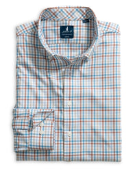 JOHNNIE-O SHIRTS - SPORT SHIRT CANYON / S REDWOOD CHECK