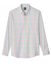JOHNNIE-O SHIRTS - SPORT SHIRT GULF BLUE / S BINGHAM