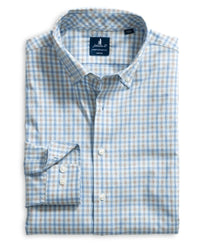 JOHNNIE-O SHIRTS - SPORT SHIRT GULF BLUE / S CHATHAM GINGHAM