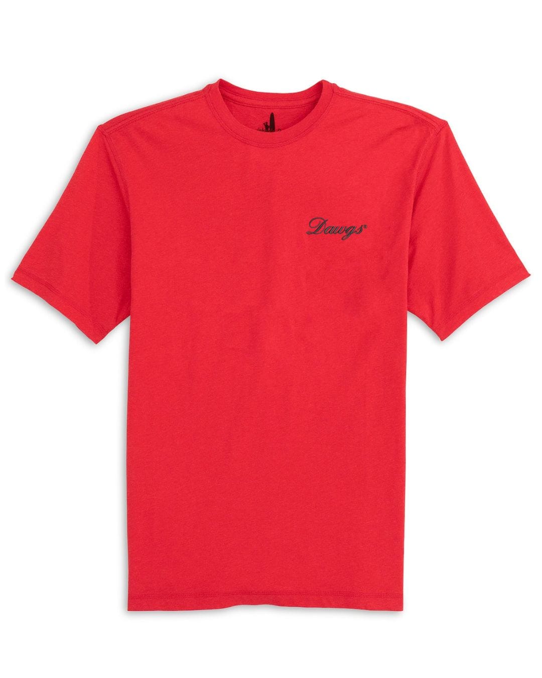 JOHNNIE-O SHIRTS - T-SHIRTS RED / XXL DAWGS HEATHERED SPENCER COTTON T-SHIRT